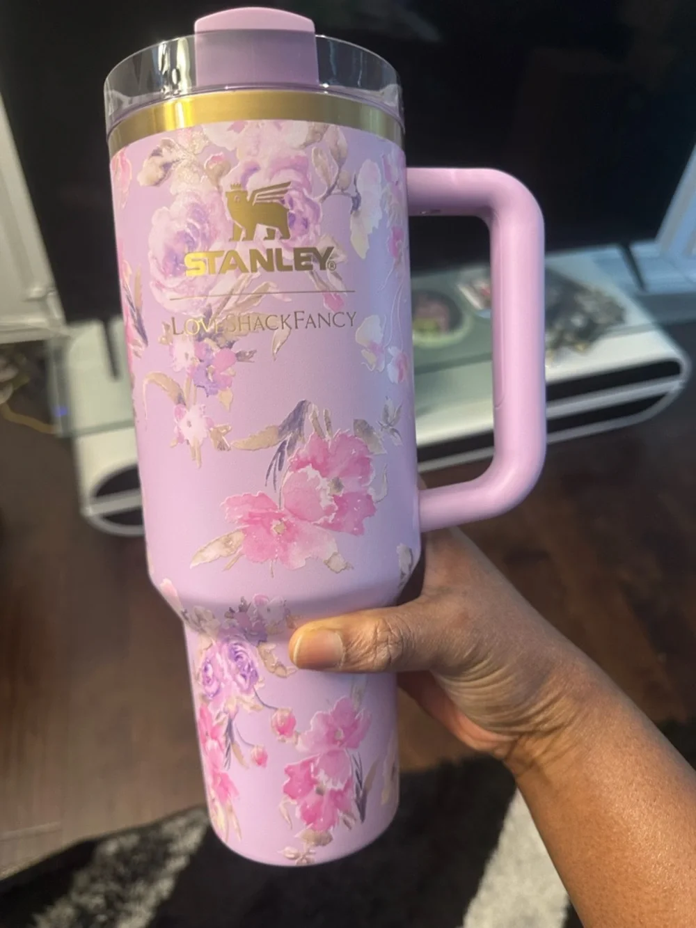 Stanley x Love Shack Fancy Happy Thoughts 40oz Quencher - Picture 4 of 15